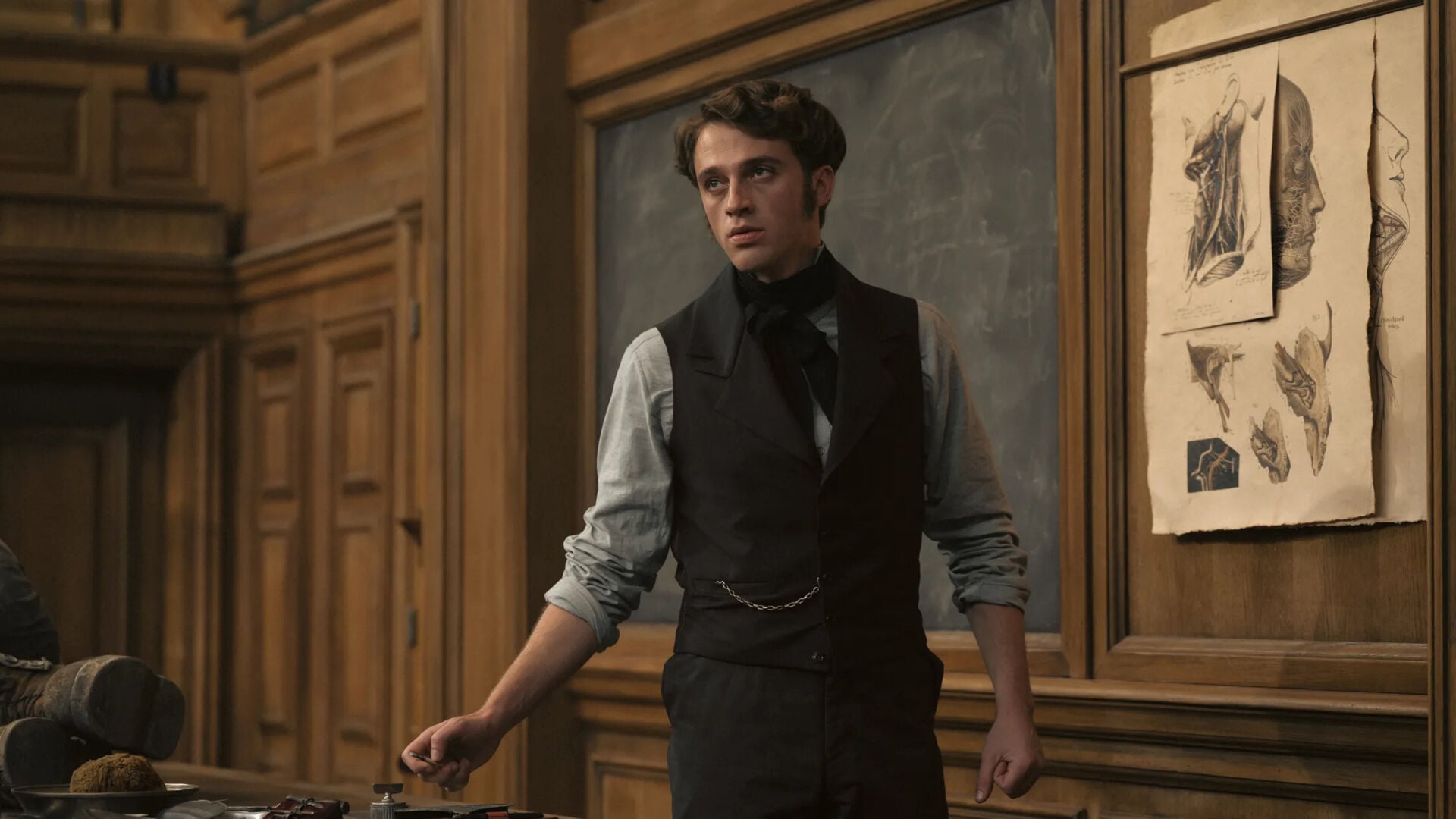 Benjamin Voisin qu'on verra dans le biopic Johnny Hallyday