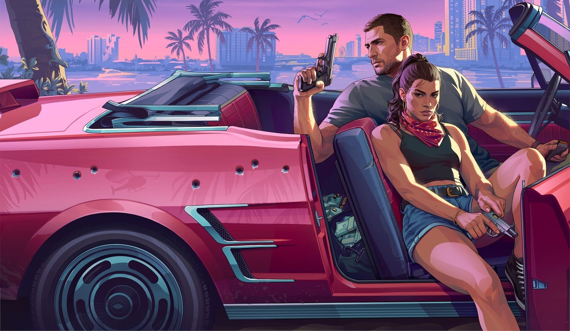 GTA 6: the map will be enormous and hurricanes are set to batter Vice City
