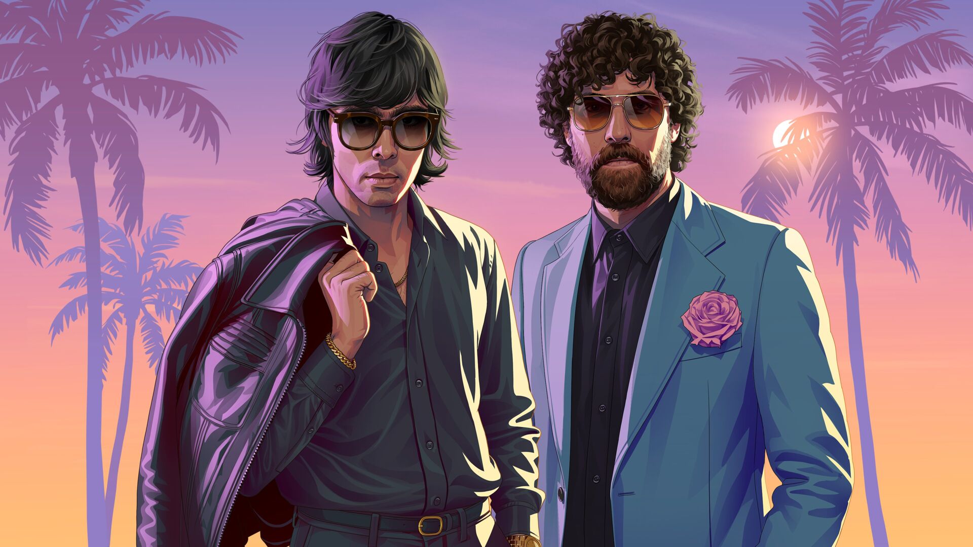 Justice présent dans la B.O. de GTA 6 et en artwork officiel aussi.