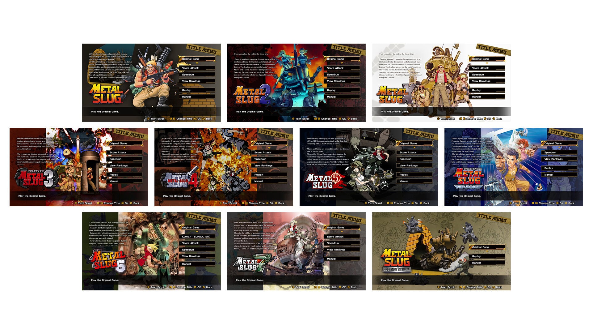 Metal Slug Ultimate Collection