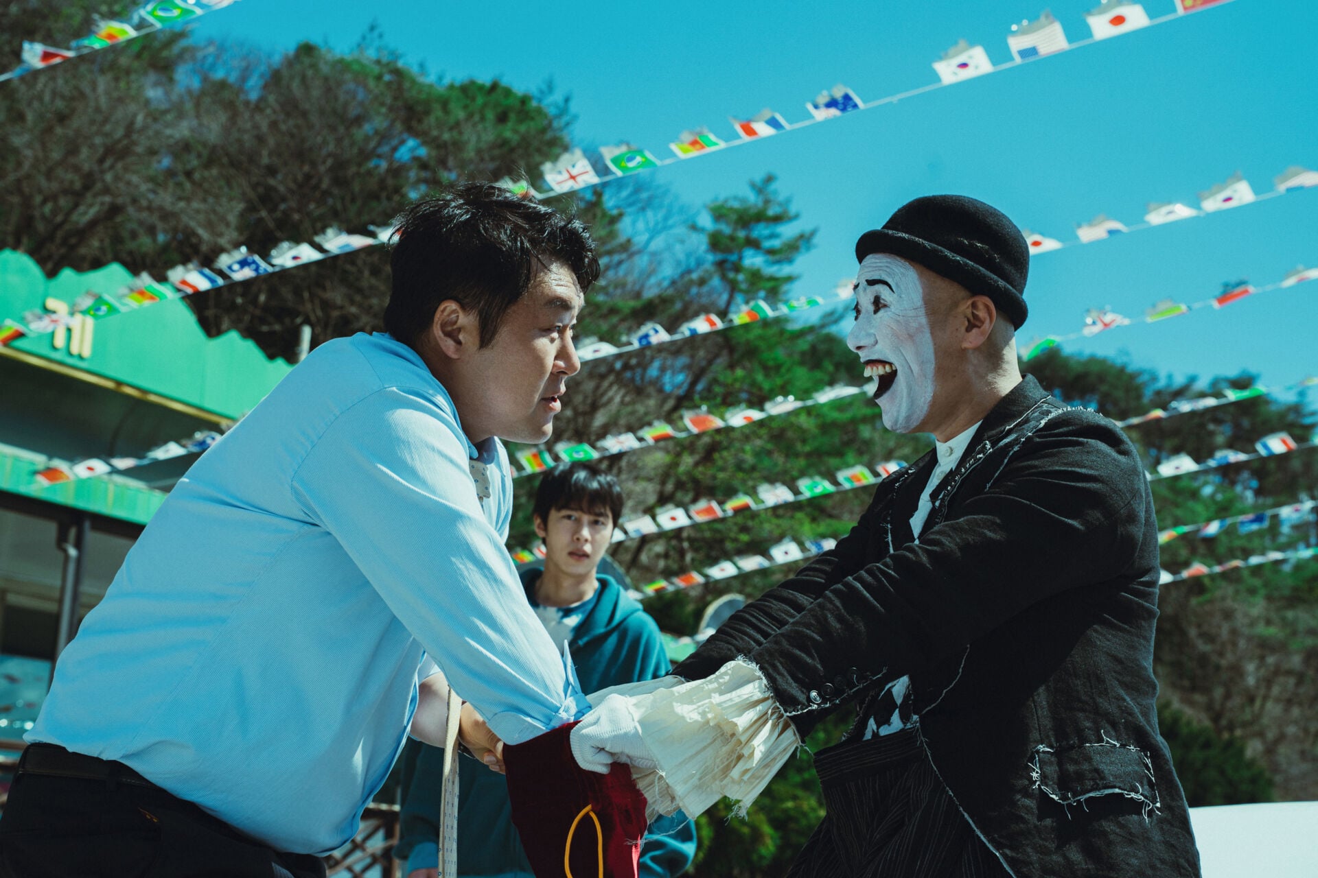 Les clowns, c'est toujours efficace pour faire suer