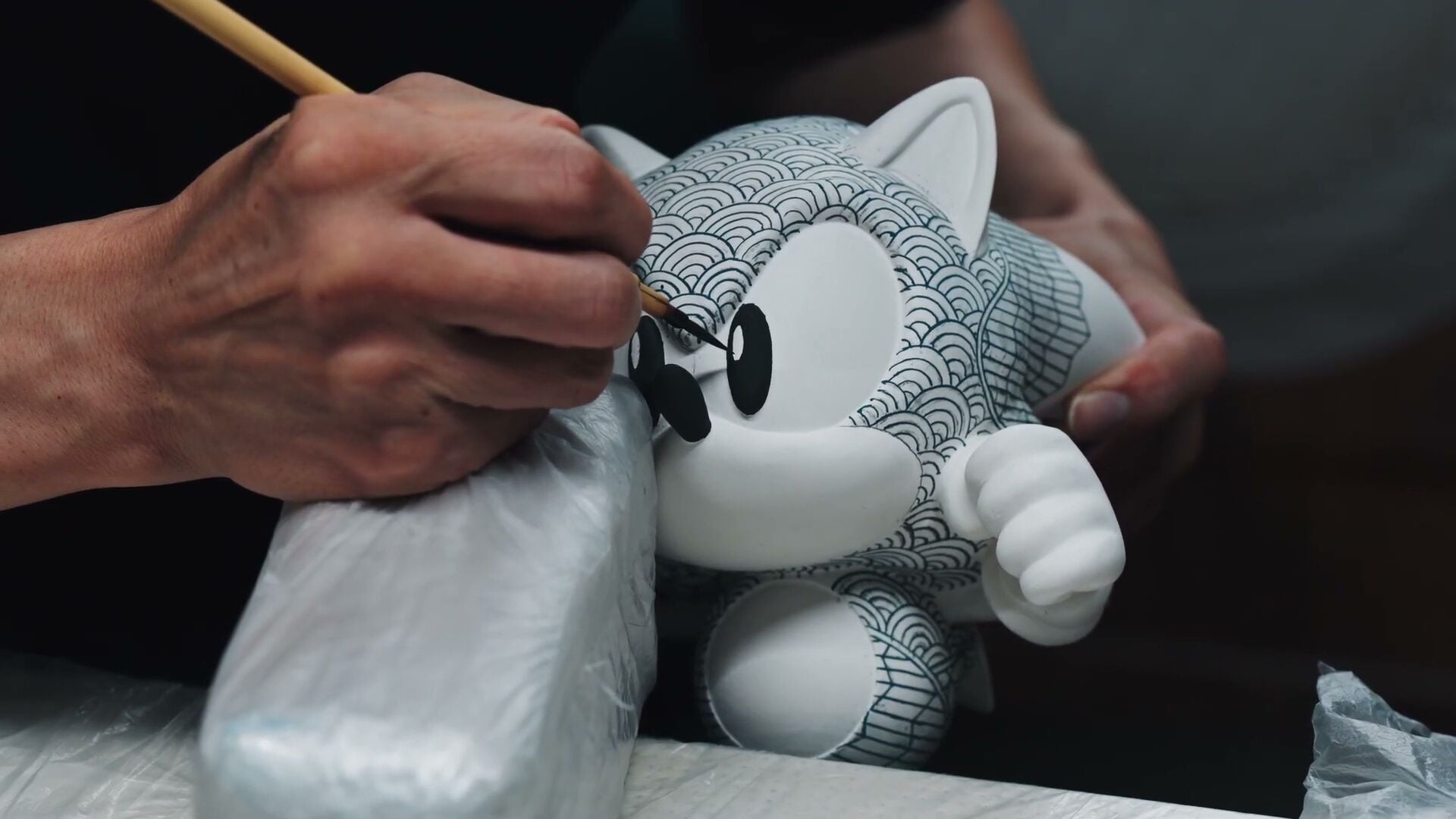 Sonic at 35: a $6,300 porcelain statue, crafted by Japanese artisans in the country's sacred mountains (well, almost)
