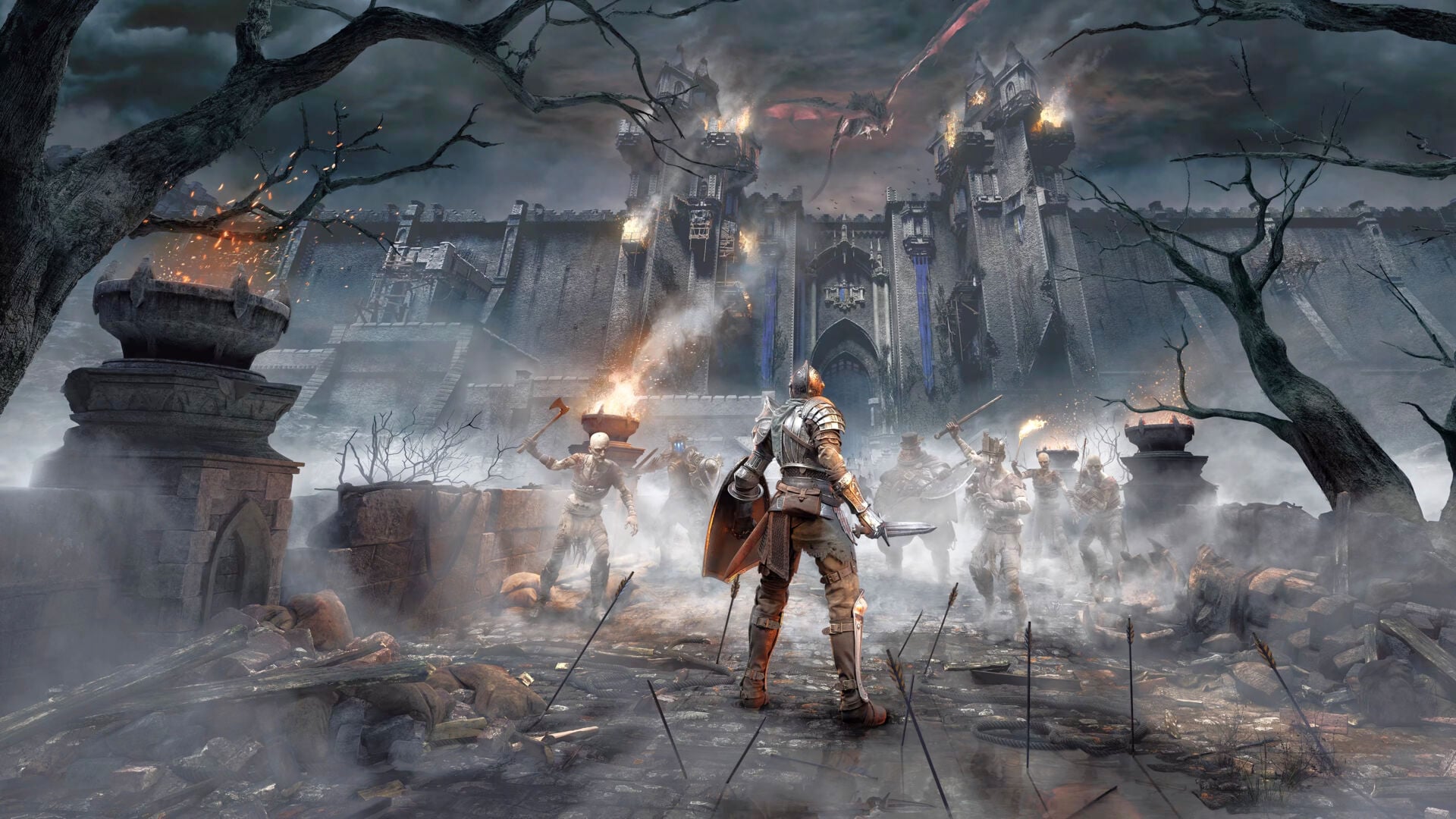 Le remake de Demon's Souls, l'un des premiers jeux disponibles au lancement de la PS5